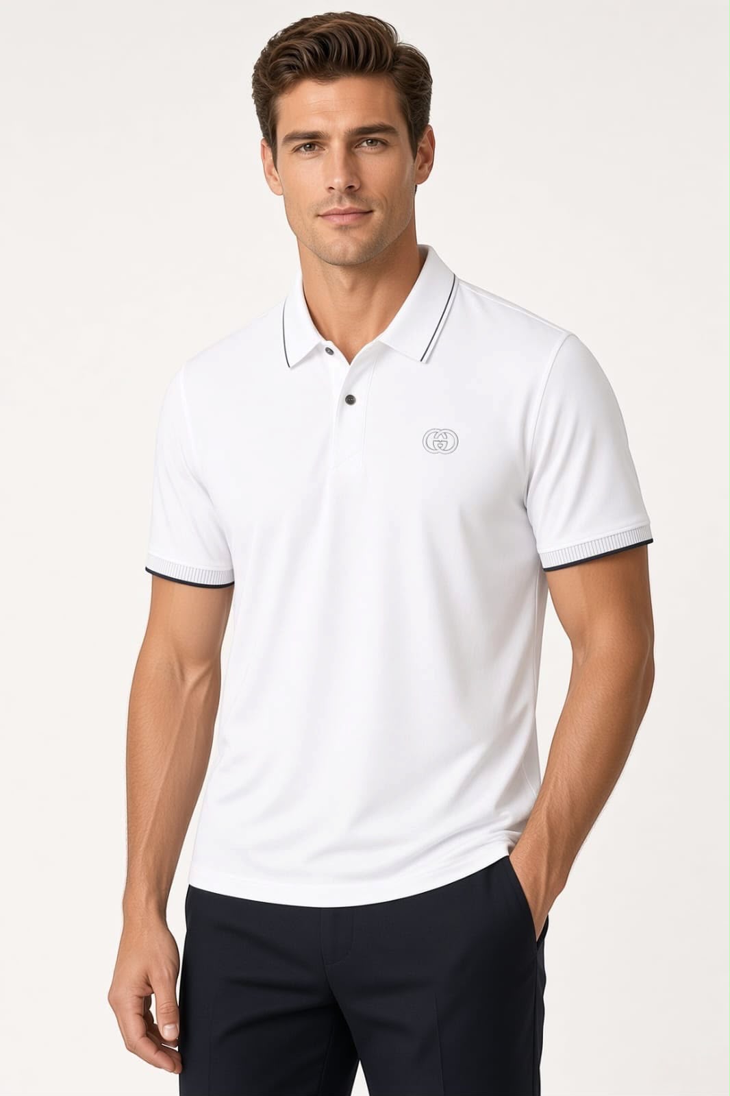 Gucci Premium Collar Polo T-Shirt | Cotton T-Shirt