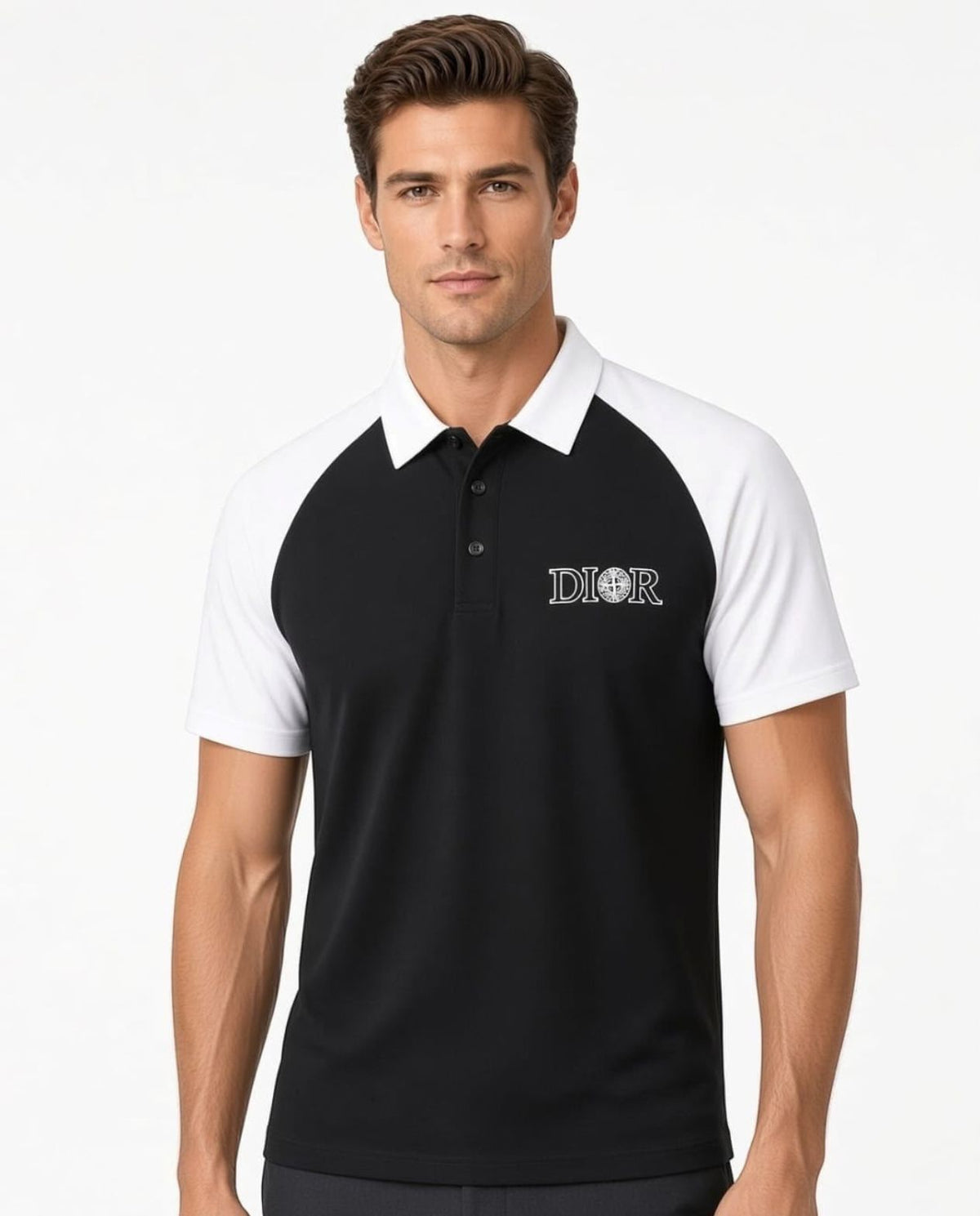 Dior Premium Cotton Polo T-Shirt | Imported cotton fabric | L, XL, XXL, 3XL, 4XL
