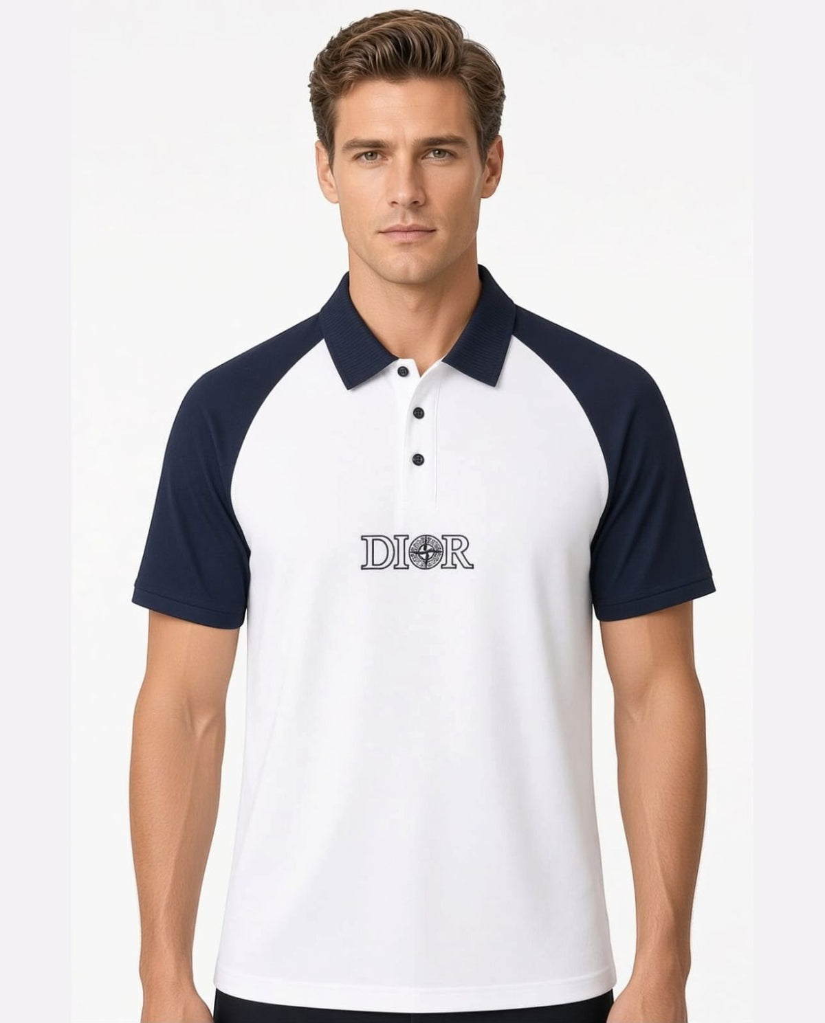 Dior Premium Cotton Polo T-Shirt | Imported cotton fabric | L, XL, XXL, 3XL, 4XL