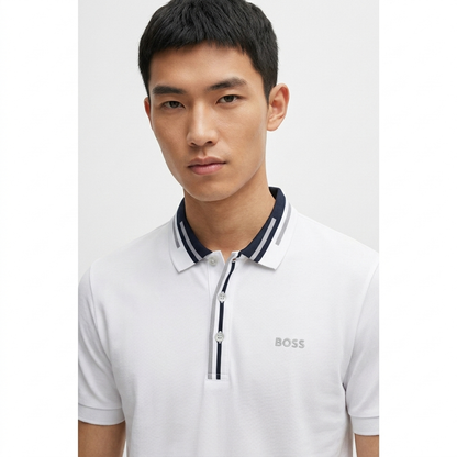 BOSS T-SHIRT | T-Shirts for Men | Boss Men's Polo Neck T-Shirt