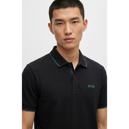 BOSS TSHIRT | Men's Wear T-Shirts |  Unisex | Men's Polo Neck Slim Fit T-Shirt