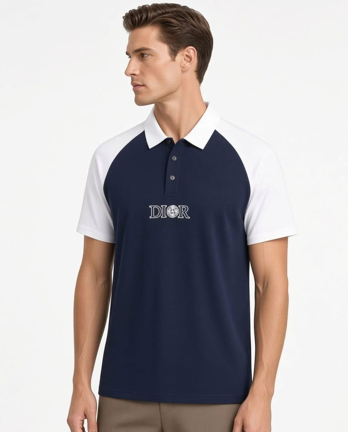 Dior Premium Cotton Polo T-Shirt | Imported cotton fabric | L, XL, XXL, 3XL, 4XL