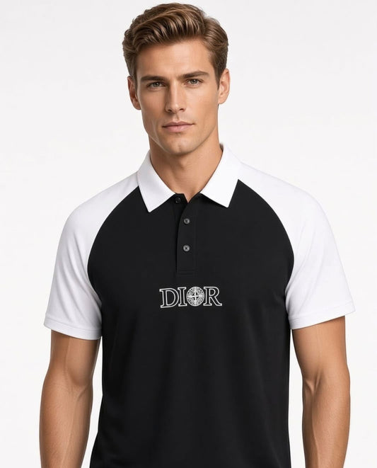 Dior Premium Cotton Polo T-Shirt | Imported cotton fabric | L, XL, XXL, 3XL, 4XL