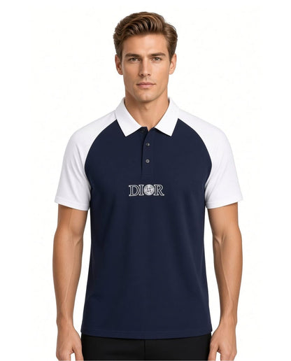 Dior Premium Cotton Polo T-Shirt | Imported cotton fabric | L, XL, XXL, 3XL, 4XL