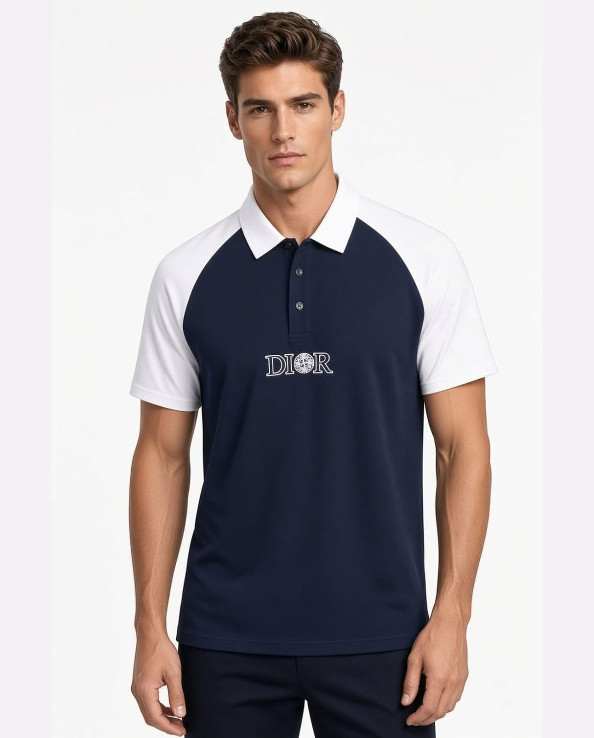 Dior Premium Cotton Polo T-Shirt | Imported cotton fabric | L, XL, XXL, 3XL, 4XL