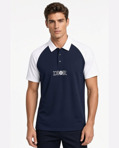 Dior Premium Cotton Polo T-Shirt | Imported cotton fabric | L, XL, XXL, 3XL, 4XL