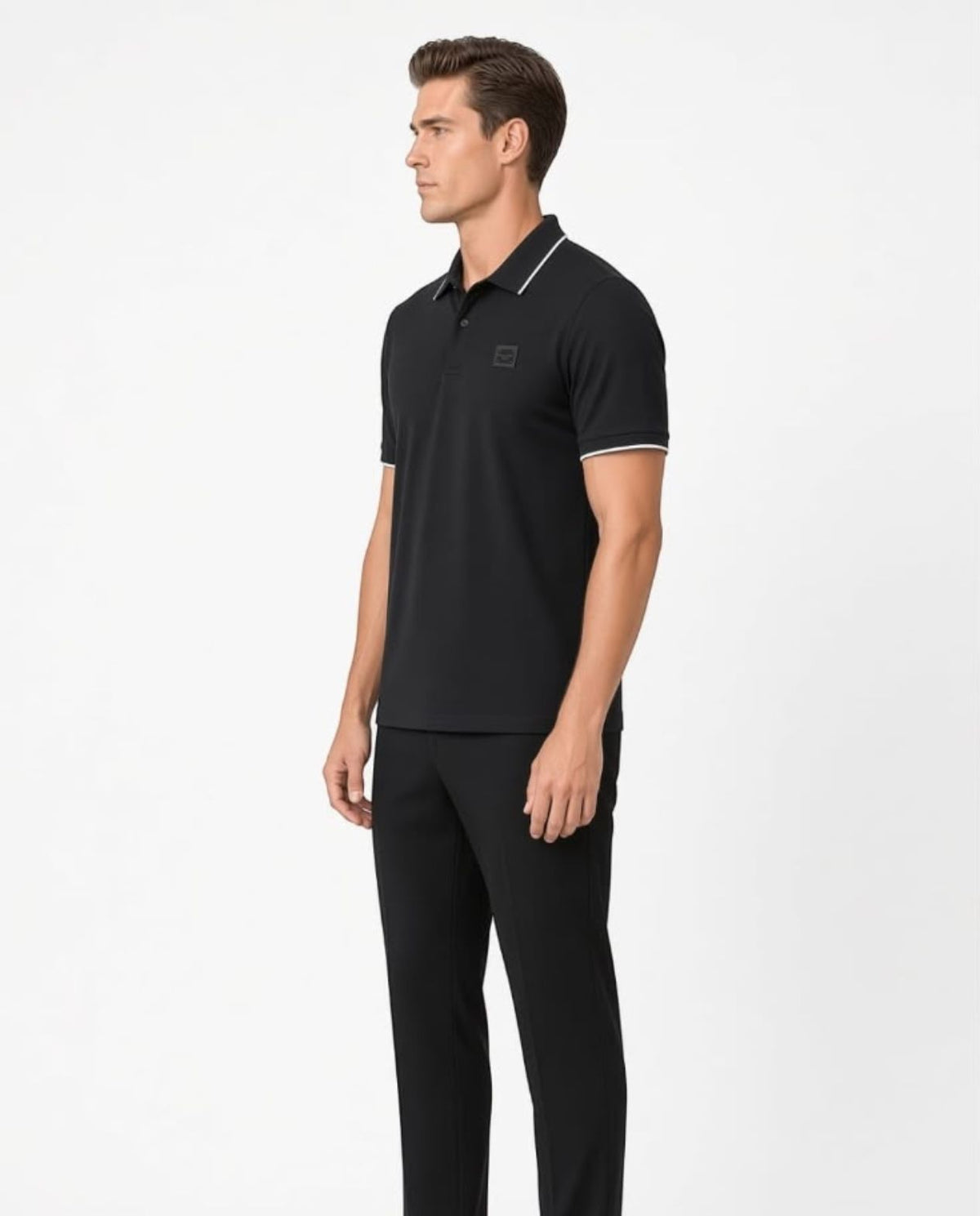 Dolce & Gabbana Premium Collar Polo T-Shirt | Cotton T-Shirt for Men | L, XL, XXL, 3XL, 4XL