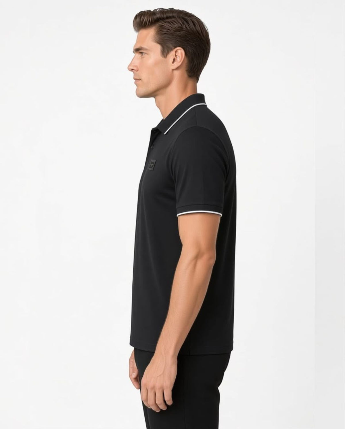 Dolce & Gabbana Premium Collar Polo T-Shirt | Cotton T-Shirt for Men | L, XL, XXL, 3XL, 4XL