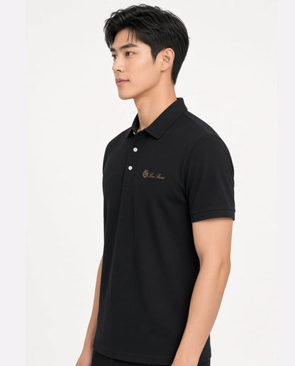 Loro Piana Premium Collar Polo T-Shirt | Imported cotton fabric | L, XL, XXL, 3XL