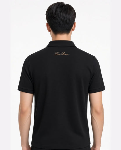 Loro Piana Premium Collar Polo T-Shirt | Imported cotton fabric | L, XL, XXL, 3XL